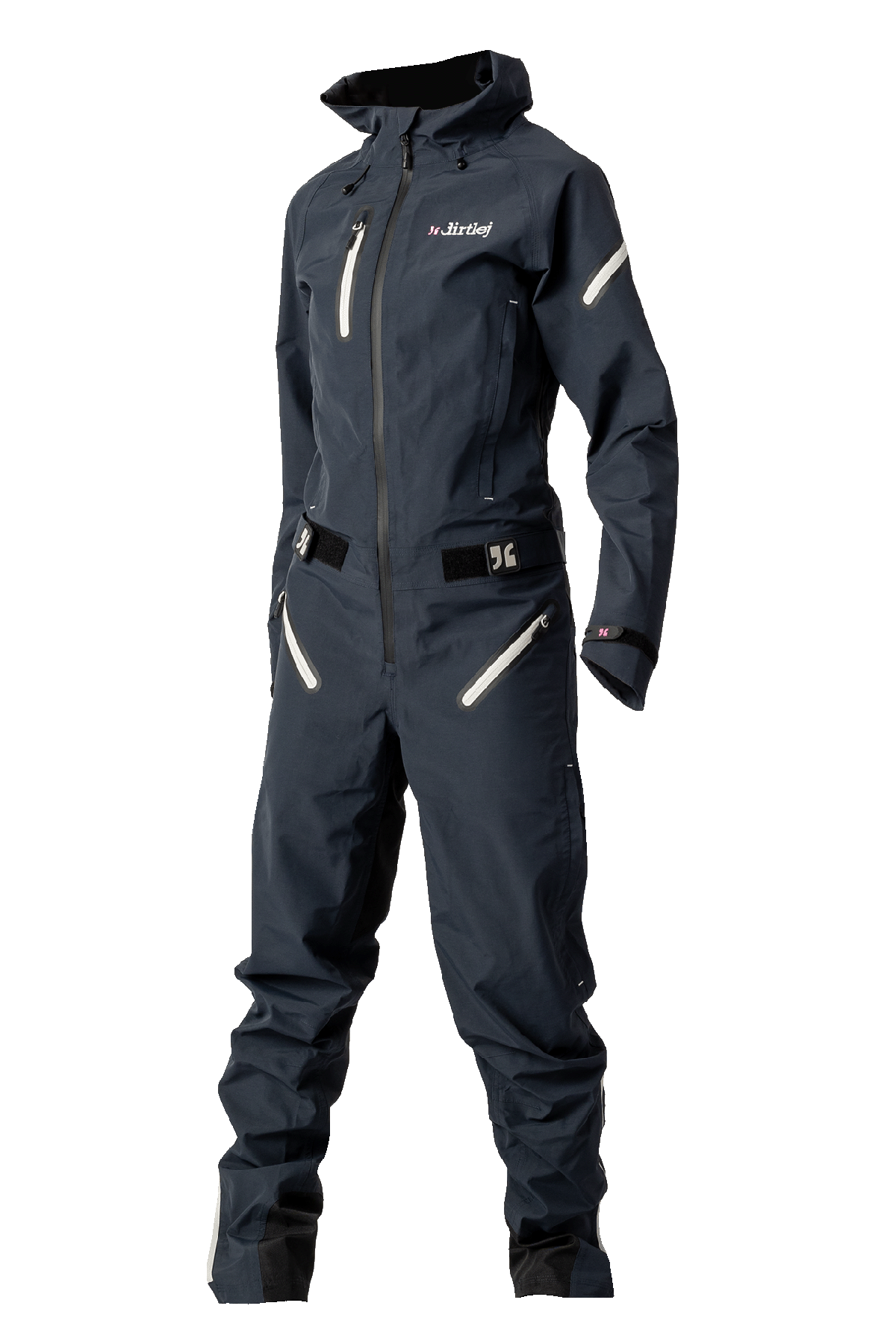 Dirtlej Dirtsuit Core Edition heldragt med lange ben til kvinder mørkeblå