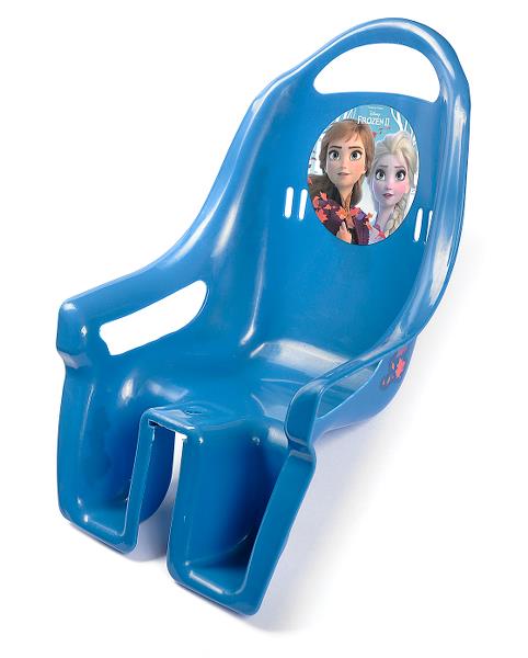 Dukkestol til børnecykler blå med Disney Frozen 2