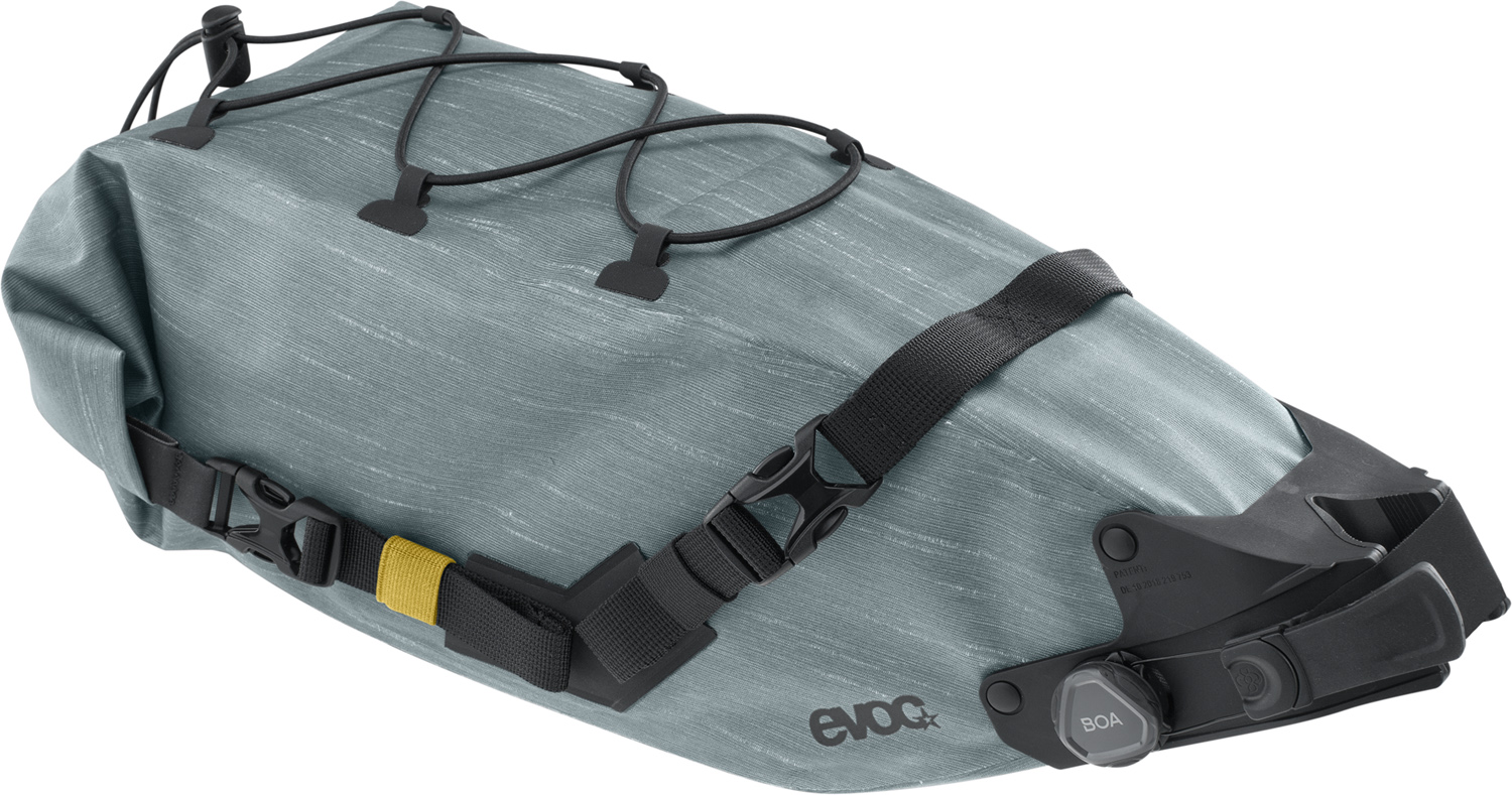 EVOC Seat Pack BOA WP Sadeltaske Stålgrå 6 L