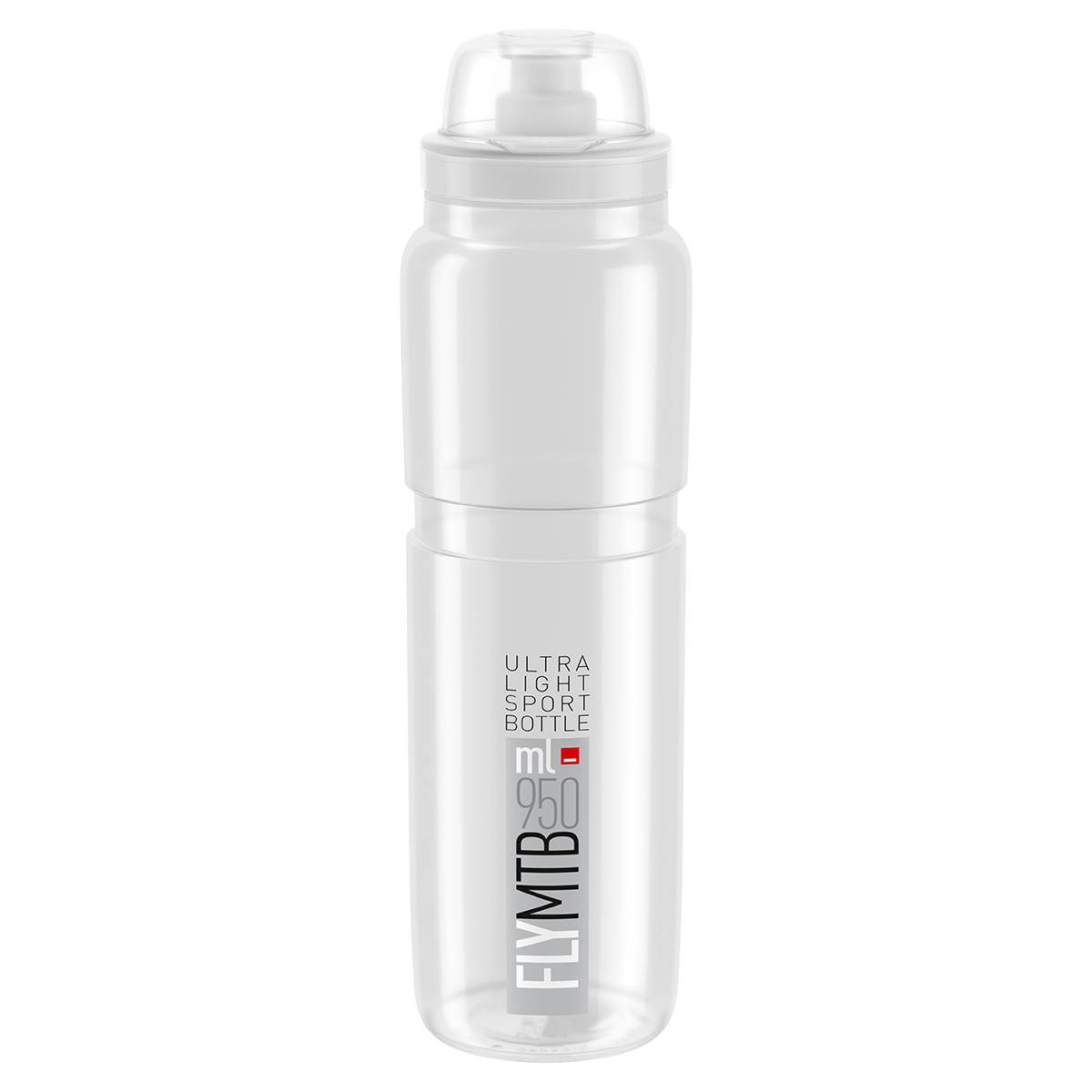 Elite FLY MTB Flaske Transparent 950 ml