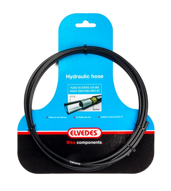 Elvedes Hydra Slange 3 m Sort