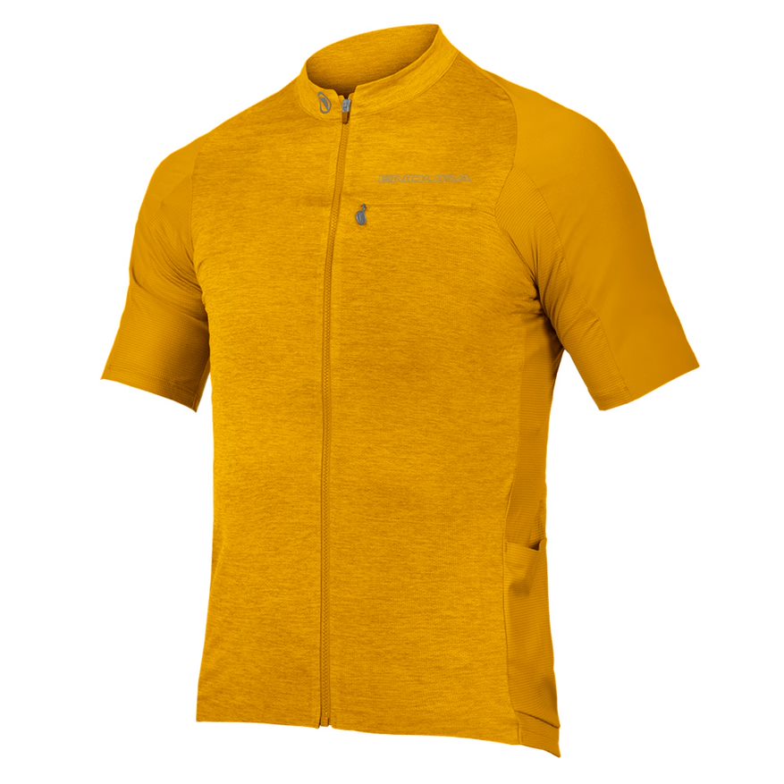 Endura GV500 Relver Jersey - Korte ærmer - Herre - Gul - Str. S