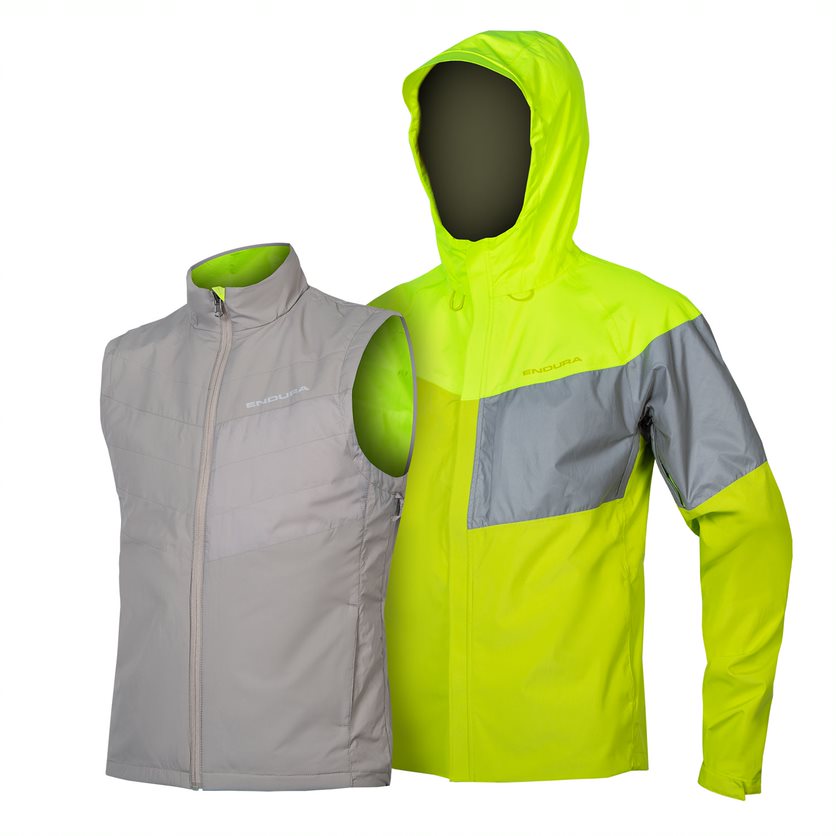Endura Luminite 3 i 1 Jakke II Gul