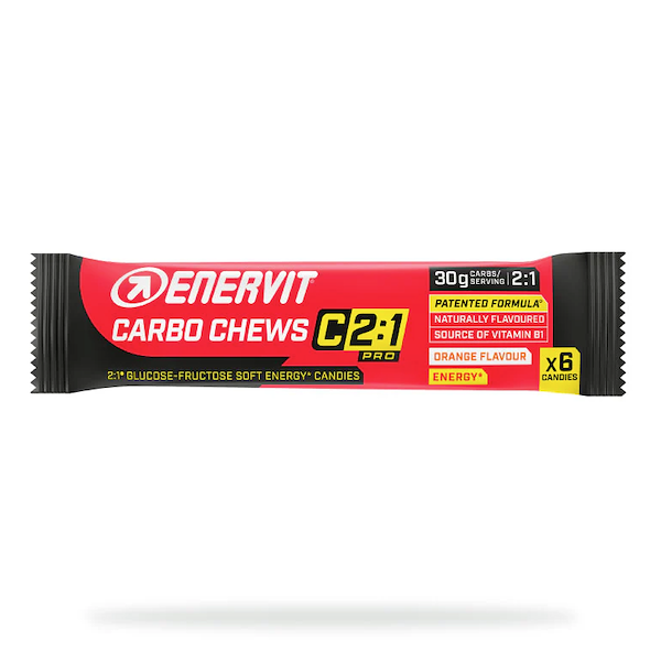 Enervit C2:1 Carbo Vingummi - Orange - 3pak