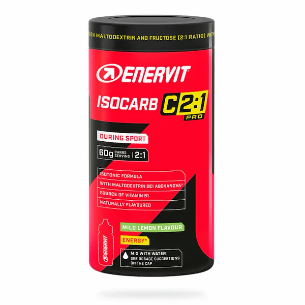 Enervit Sport Isocarb 2:1 med mild lemon 650 g
