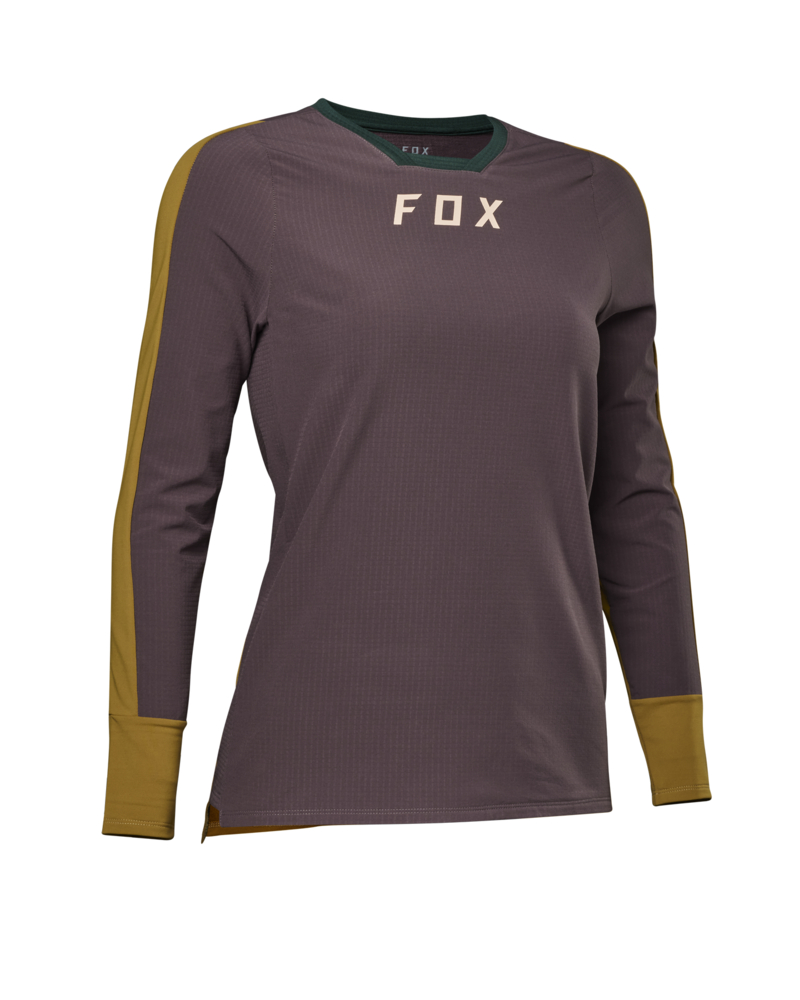 FOX Defend Thermal Jersey Til Kvinder Gul/lilla