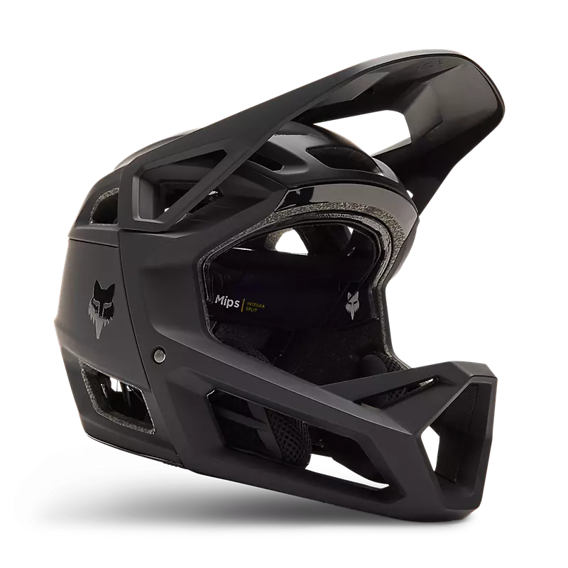 FOX Proframe RS Fullface Cykelhjelm Sort (Hjelmstørrelse: 51-55 cm)