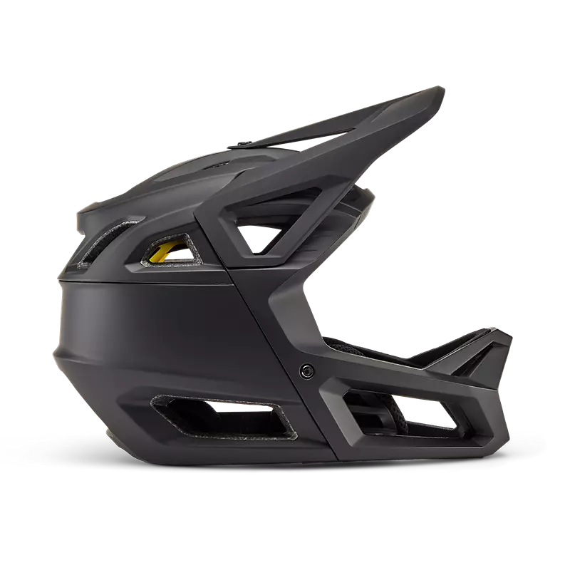 FOX Proframe fullface-hjelm mat sort (Hjelmstørrelse: 51-55 cm)