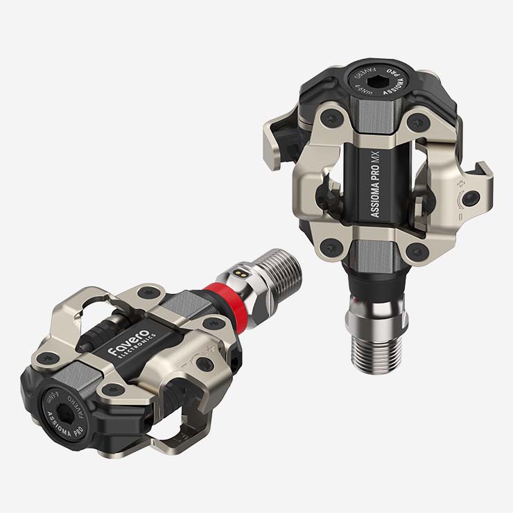 Favero Assioma Pro MX-1 - Pedaler med wattmåler