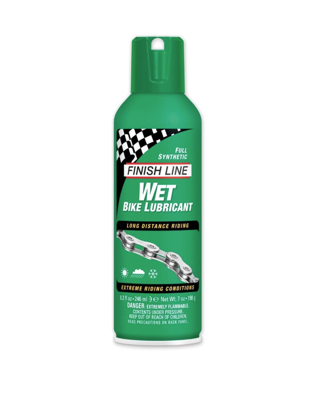 Finish Line - Wet Lube Cross country 240 ml spray - Grøn