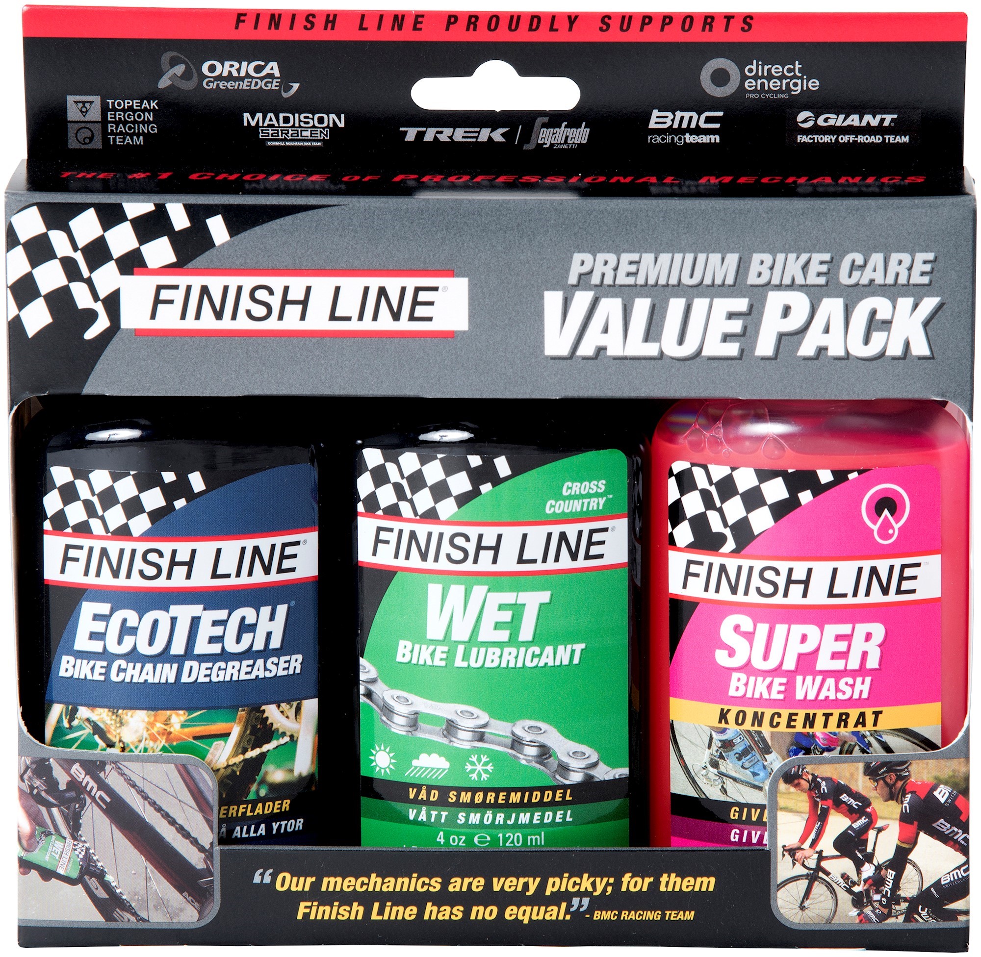 Olie Finish Line Value Pack Premium 3 x120ml