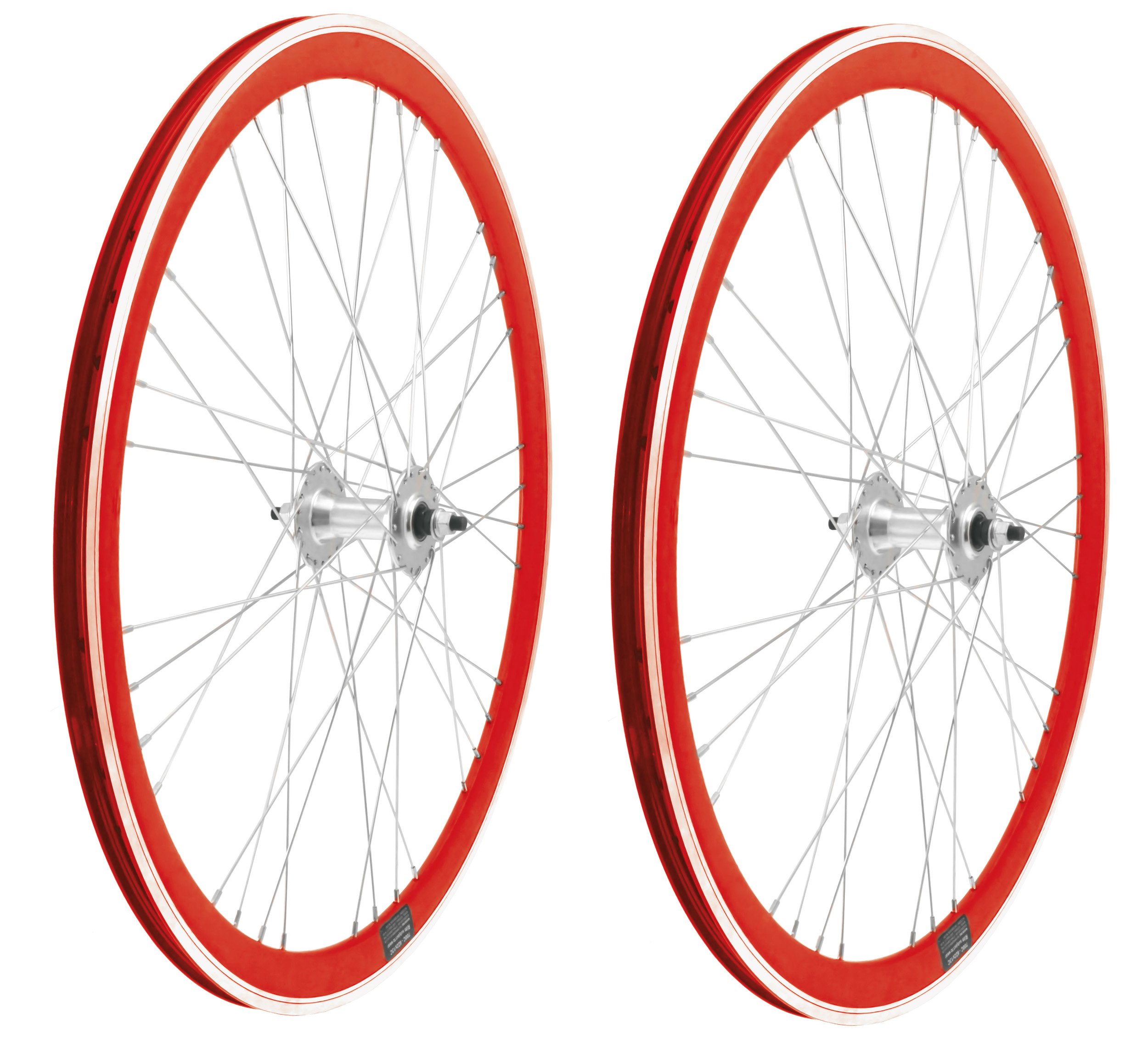 Fixie Hjulsæt 700C Flip/Flop Nav Rød