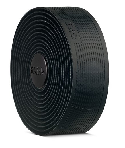 FIZIK bar tape Vento Solocush Tacky Styrbånd, 2.7 mm - Sort