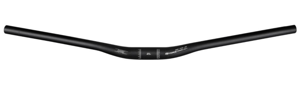 Force Basic MTB styr H6.4 riser 31,8/740mm mat sort
