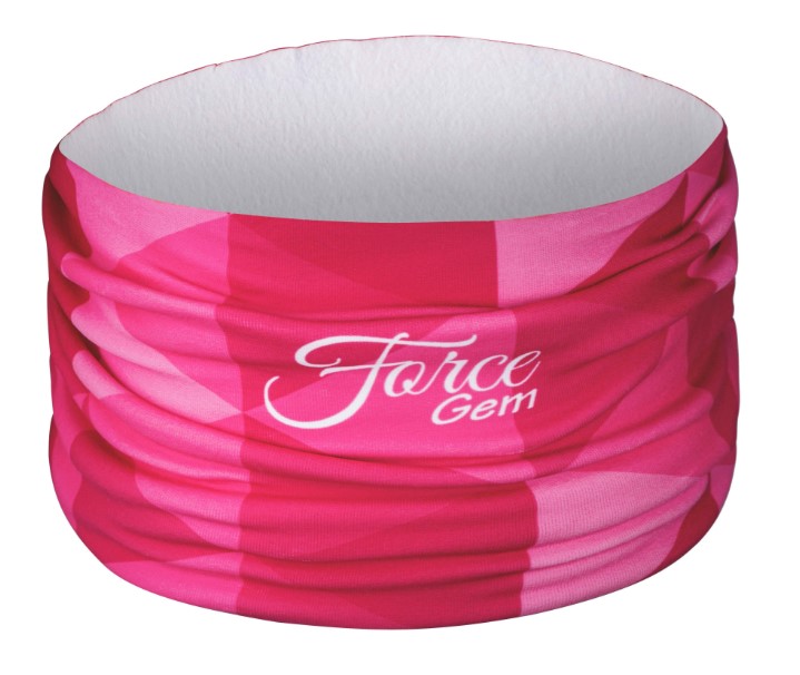 Force Gem Halsedisse Pink