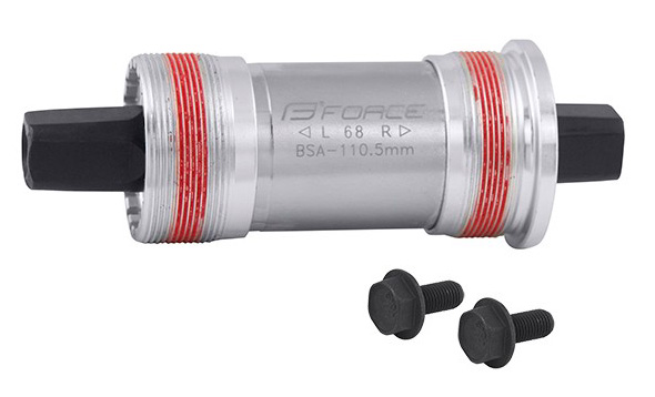 FORCE krankboks firkant Alumium (Aksellængde: 110 mm)