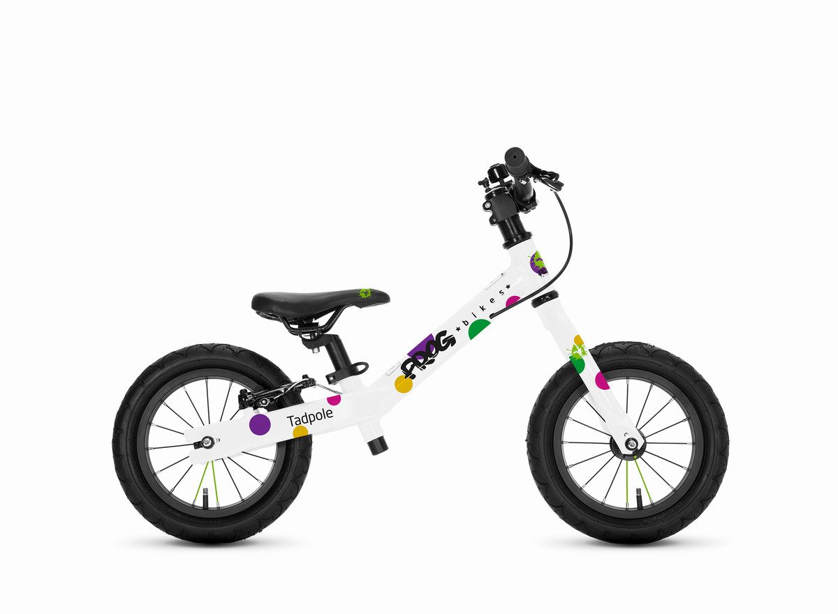 Frog Bikes Tadpole 12" Løbecykel Prikket