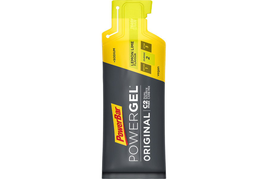 Powerbar Powergel - Lemon/Lime 41 gram - Bedst før 2/7-2026
