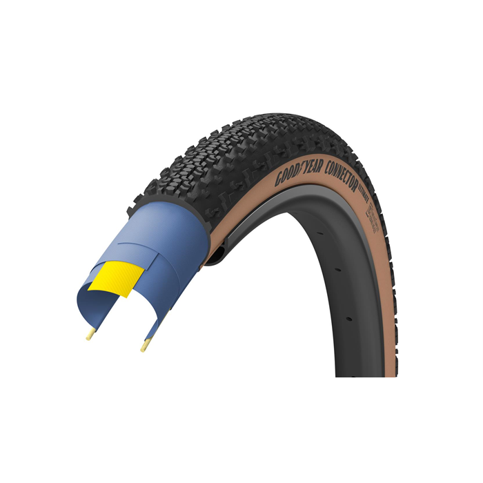 Goodyear Connector Ultimate TLC - Gravel - Foldedæk - 27,5x50C - Sort