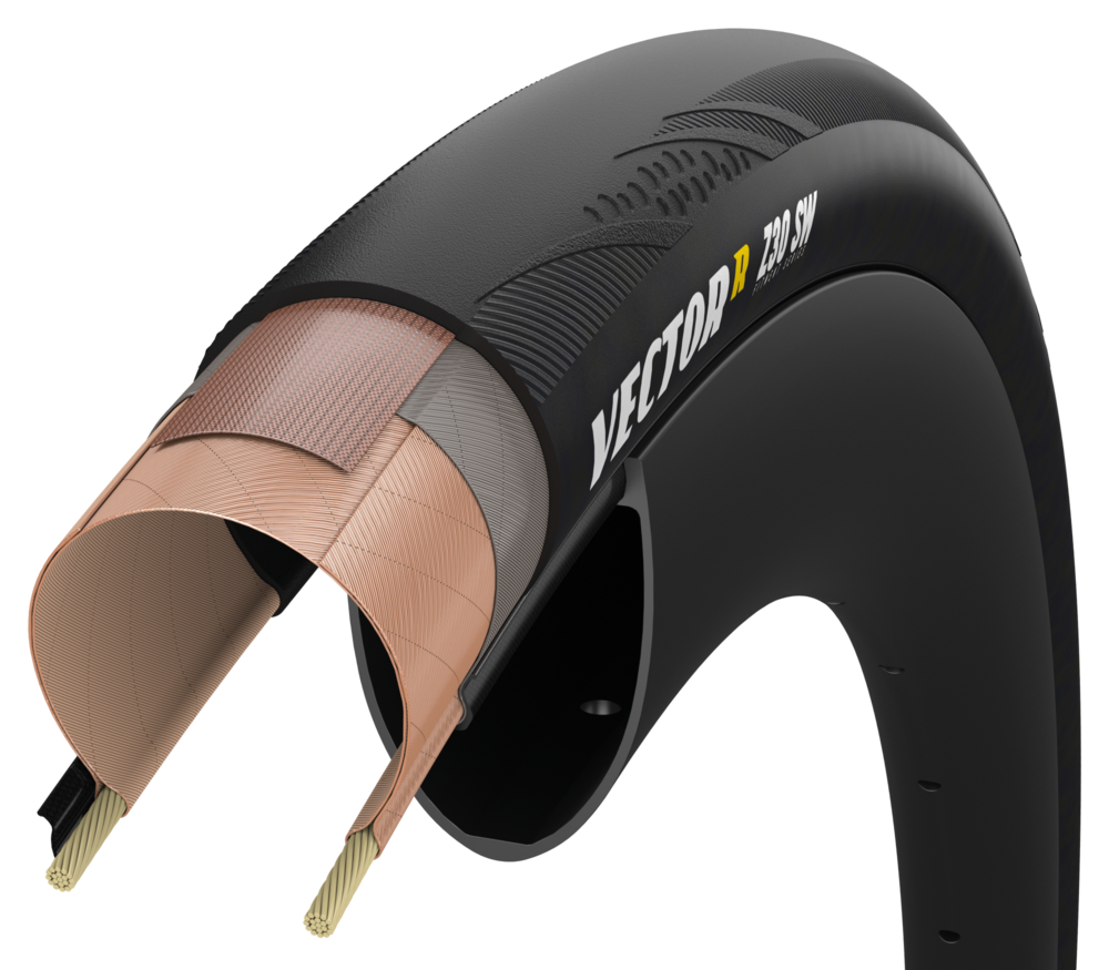 Goodyear VECTOR R Z30 SW 30mm TLR Compl. Black 700x30/35 - Black