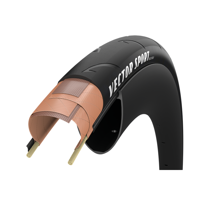 Goodyear Vector Sport 700x25/28/30/32 - Sort