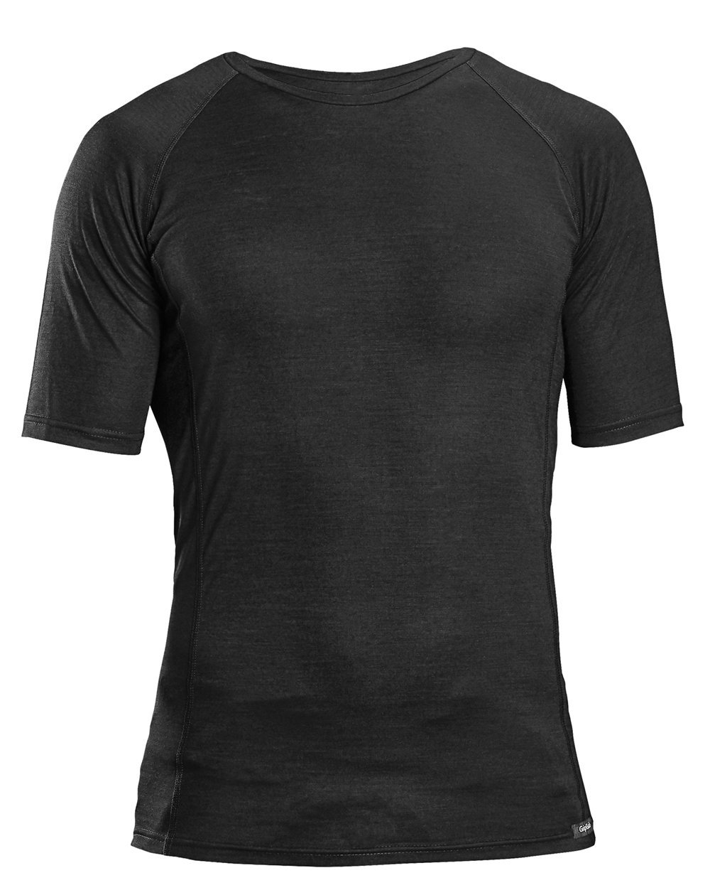 GripGrab Merino Polyfiber Kortærmet Base Layer - Sort