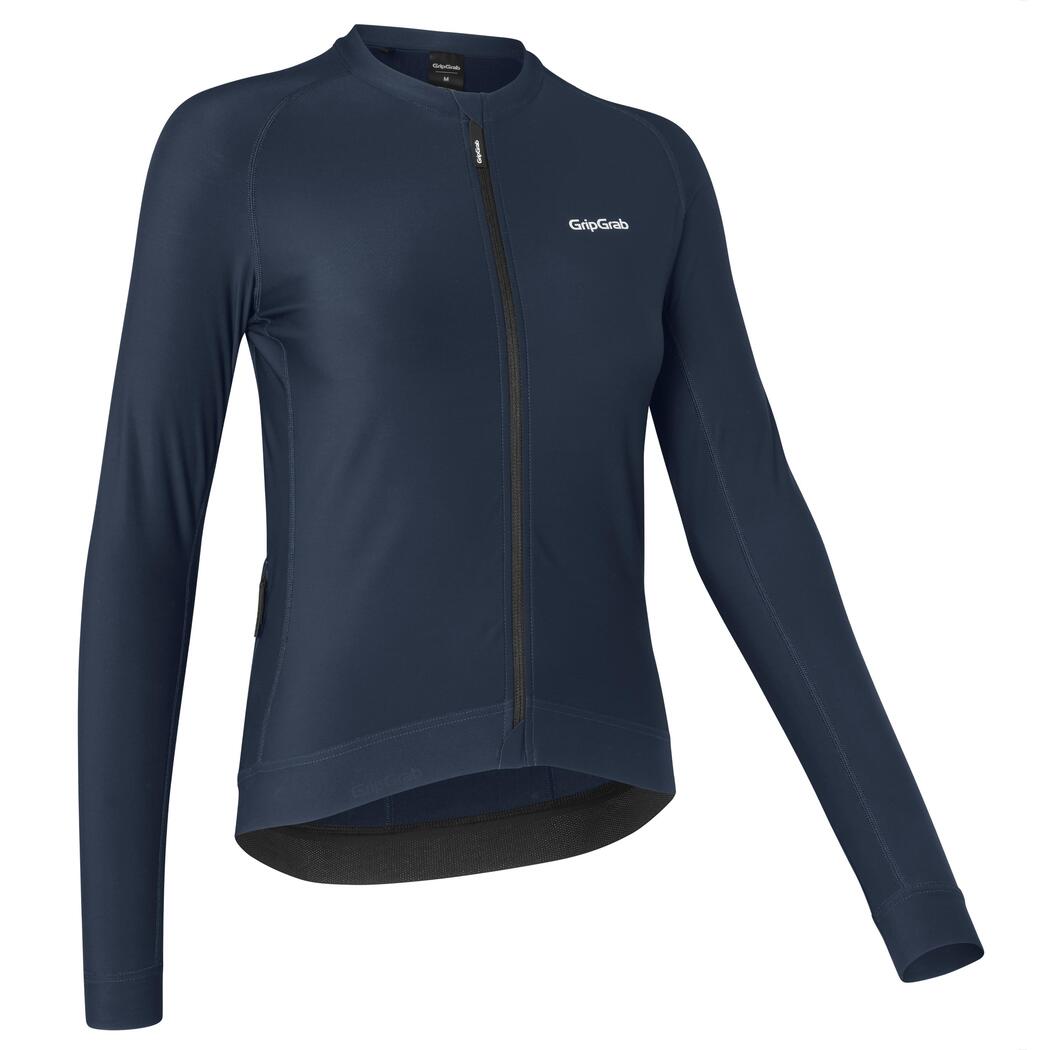 GripGrab PACR Langærmet Cykeltrøje til damer - Navy Blue