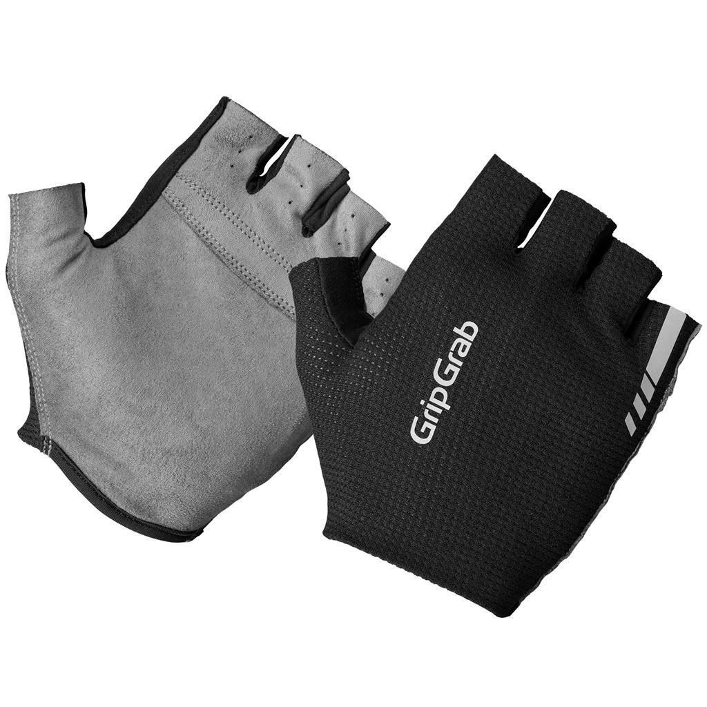 GripGrab PACR InsideGrip™ Kortfingret Sommerhandsker - Black