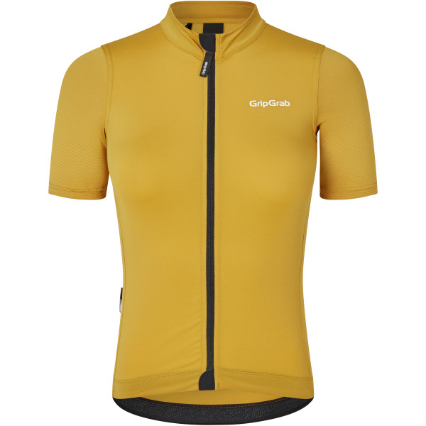 GripGrab Women's Ride Kortærmet Cykeltrøje - Mustard Yellow