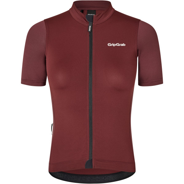 GripGrab Women's Ride Kortærmet Cykeltrøje - Dark Red