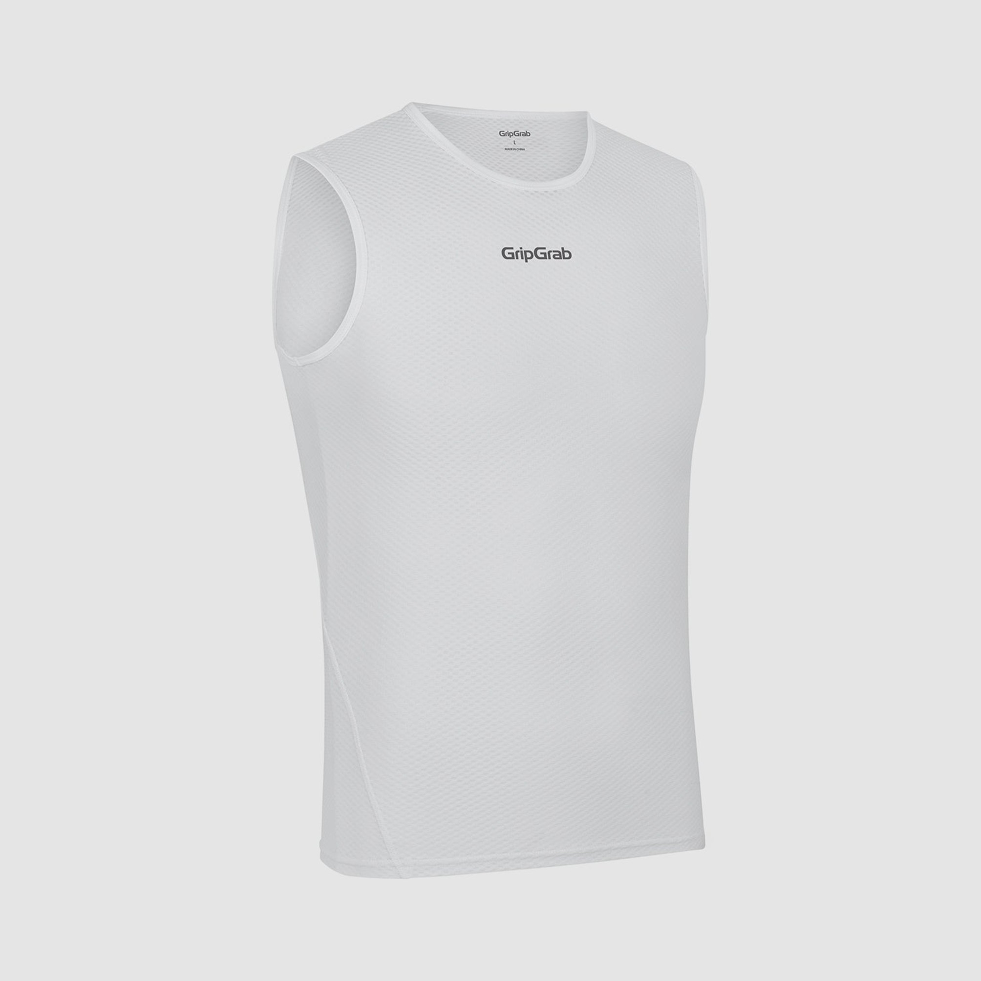 GripGrab Ultralight Mesh svedundertrøje uden ærmer hvid herre