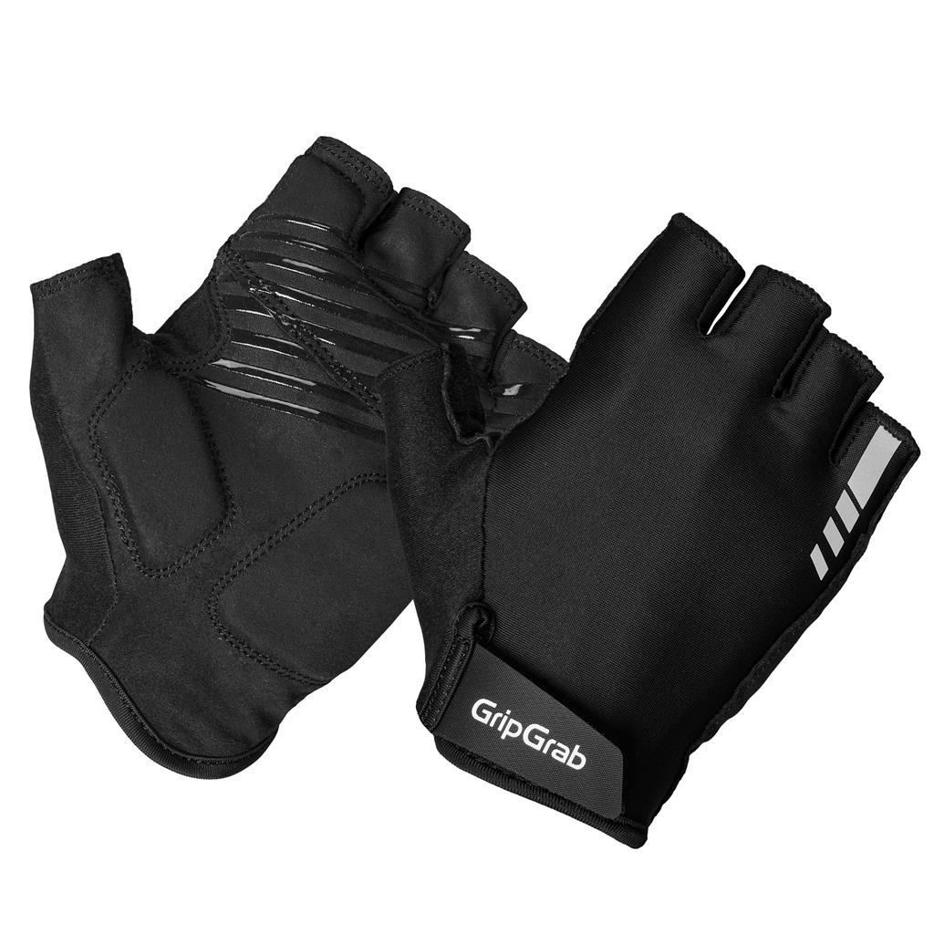 GripGrab Women's Ride RC max polstrede korte fingre sommerhandsker sort