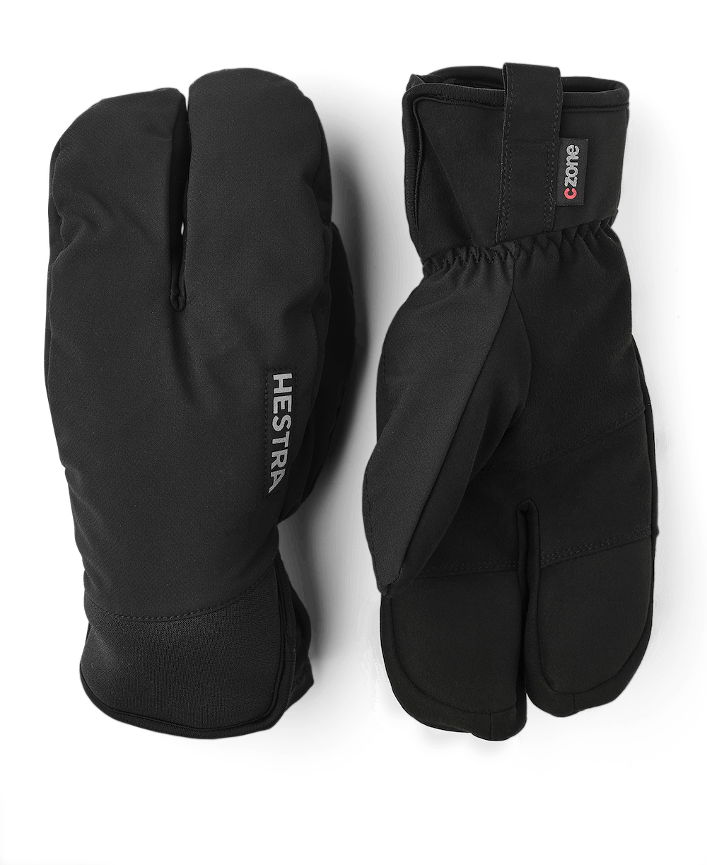 Hestra Czone Mistral Split Cykelhandske Sort