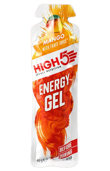High5 EnergyGel - Mango - 40 gram.