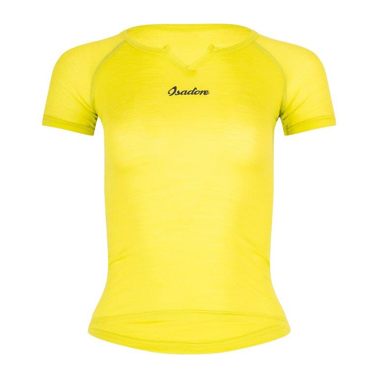 Isadore Women's 100% Merino SS Baselayer Sulphur Spring