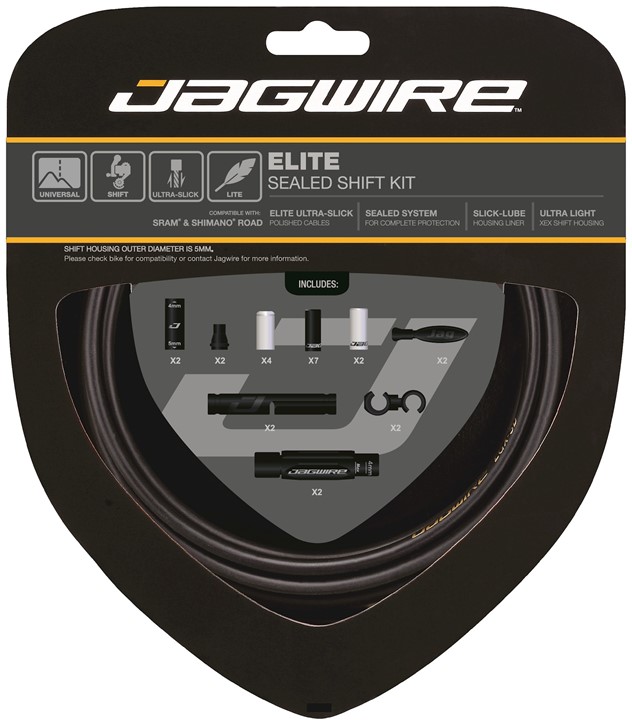 Jagwire Elite Gearkabelsæt Matsort