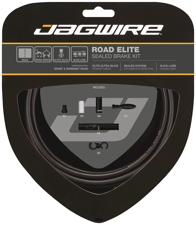 Jagwire Elite Forseglet bremse kabelsæt race Matsort