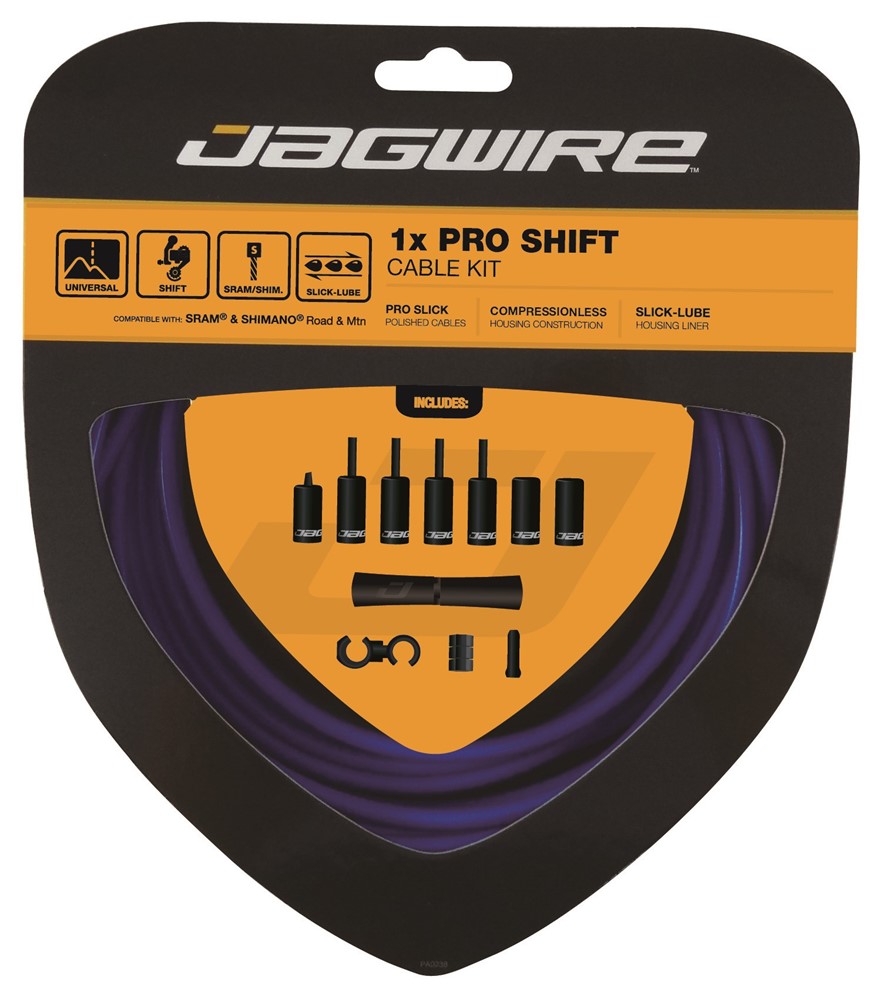 Jagwire - Pro Shift - 1x Gearkabel sæt - Road/MTB - Blå