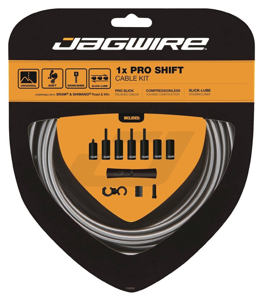 Jagwire - Pro Shift - 1x Gearkabel sæt - Road/MTB - Grå