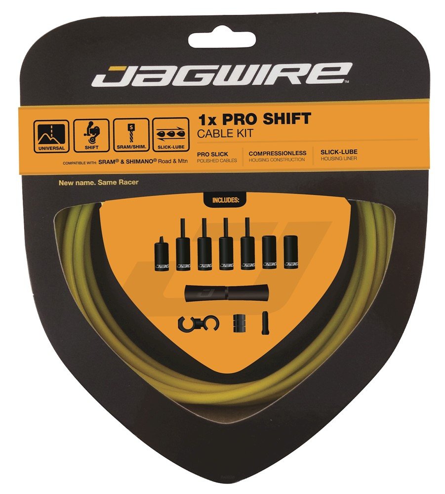 Jagwire - Pro Shift - 1x Gearkabel sæt - Road/MTB - Gul