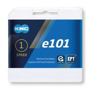 KMC E101 EPT Antirust Kæde 1/2 x 1/8 112 Led Elcykel"