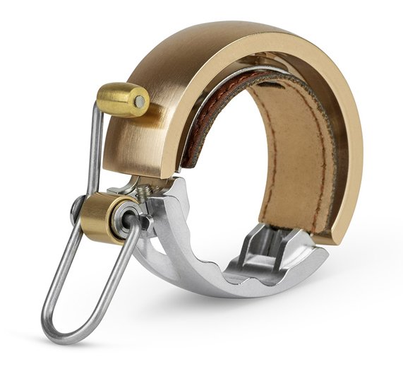 Ringeklokke Knog Oi Luxe Large Brass - Ringklokke