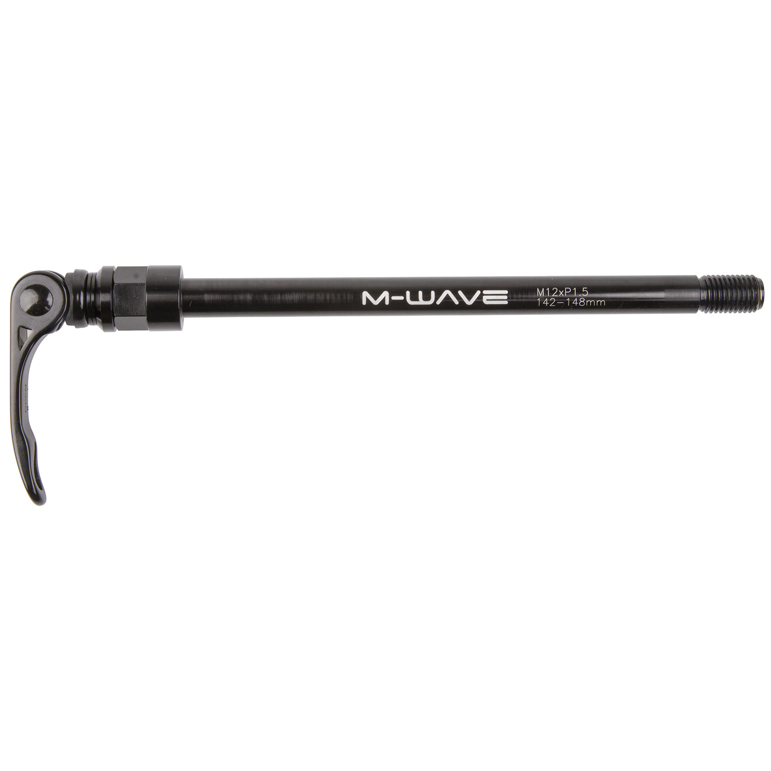 M-Wave Stalwart Axle - Thru-Axle - Med adapter til montering af cykeltrailer på Thru-Axle