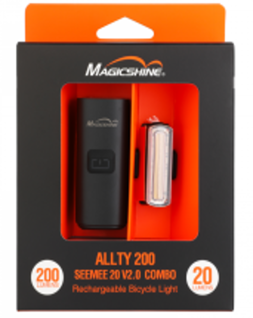 Magicshine Allty 200 + Seemee 20 v2 lygtesæt