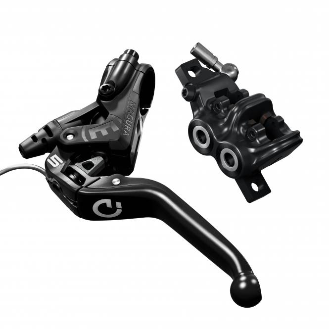 Magura MT5e - Hydraulisk bremsesæt - 2-Finger - 2200mm - Sort
