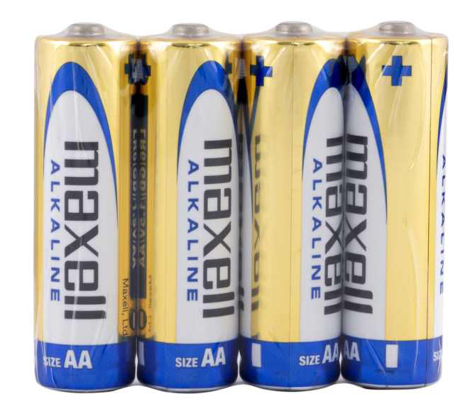 Maxell Long Life alkaline AA / LR06 Shrink batterier, 32 stk.