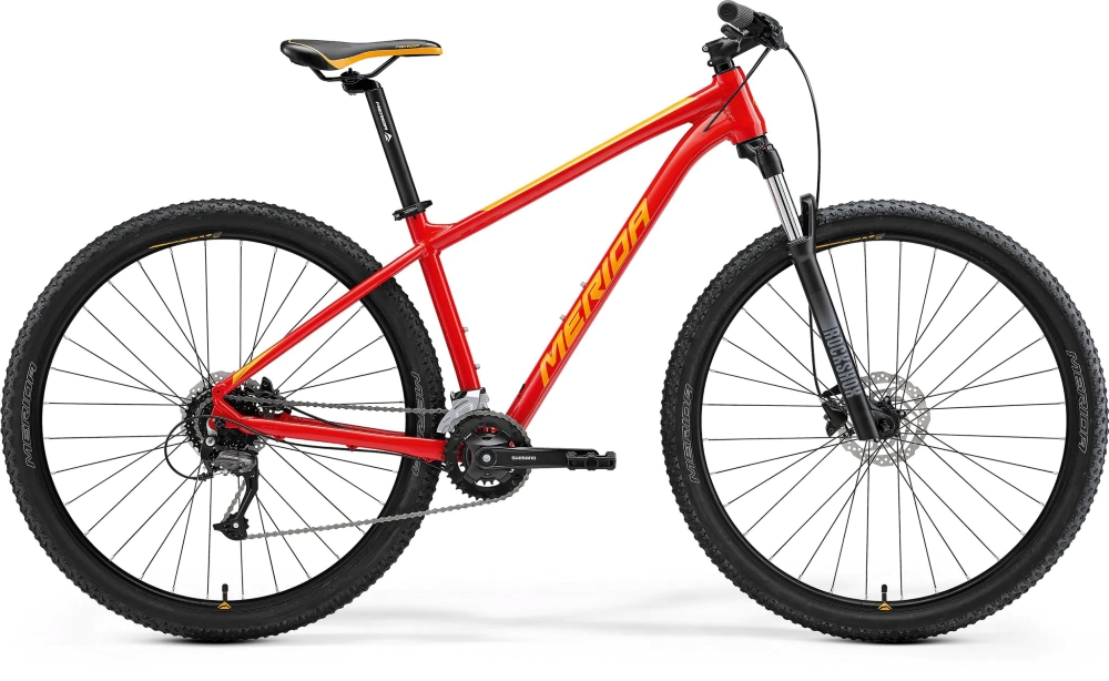 Merida Bg Nine 60 Mountainbike Race Red