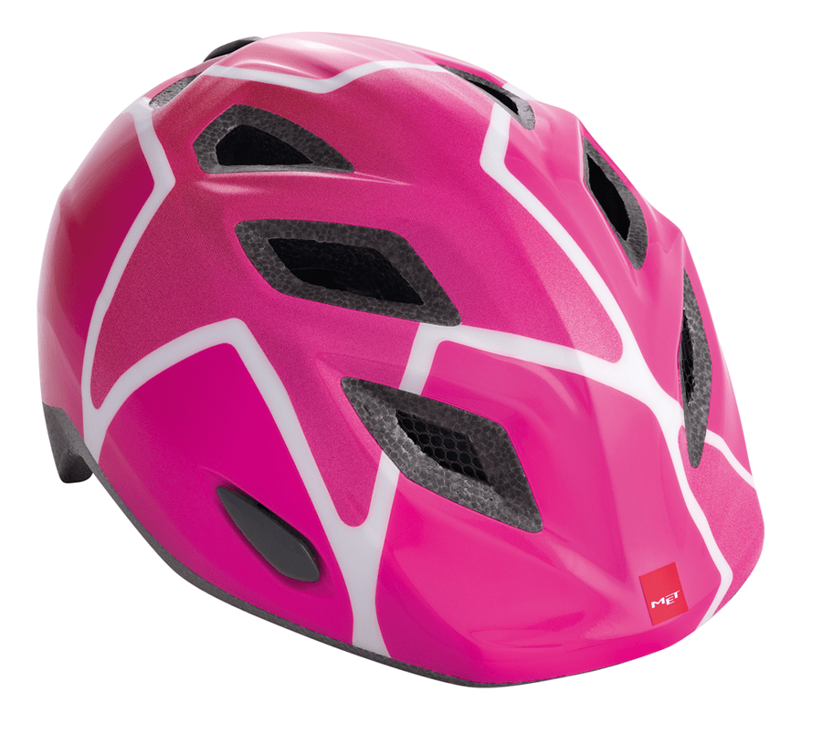 Met Elfo Pink Stjerner børnehjelm 46-53cm