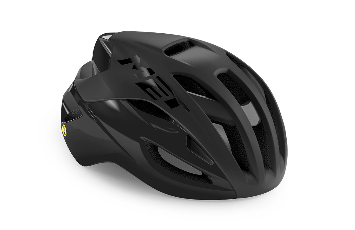 MET Helmet Rivale MIPS Black/Matt Glossy M (56-58 cm)