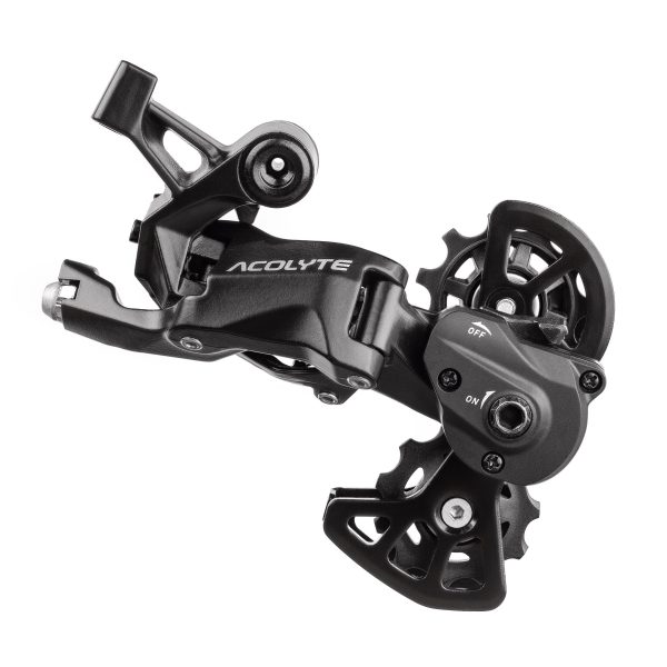 Microshift Acolyte - Bagskifter med kobling til 1 x 8 gear - Kort laske - Til Microshift Acolyte gea